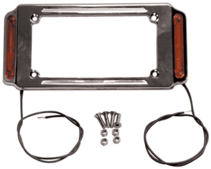 Picture of V-FACTOR LICENSE PLATE FRAME WITH RUNNING LIGHTS 
