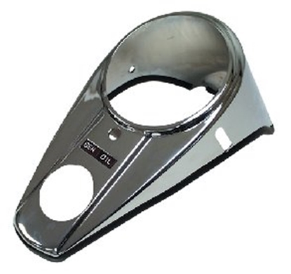 Picture of V-FACTOR INSTRUMENT PANEL COVER 2 LIGHT STYLE FOR FAT BOB GAS TANK