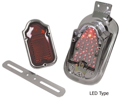 Picture of V-FACTOR 12 VOLT TOMBSTONE TAILLIGHT ASSEMBLIES FOR 1947/1954 MODEL