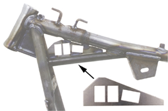 Picture of FRAME BRACKETS FOR BIG TWIN & CUSTOM USE