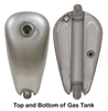 Picture of LOW TUNNEL BOBBER GAS TANK FOR CUSTOM USE