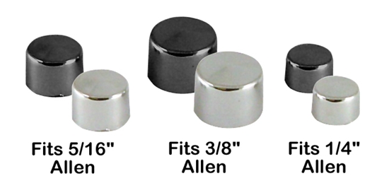 Picture of HARDWARE BOLT CAPS FOR ALLEN HEAD SCREWS