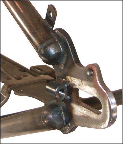 MIDUSA Motorcycle Parts. BOBBER STYLE RIGID FRAME FOR WIDE TIRE BIG TWIN