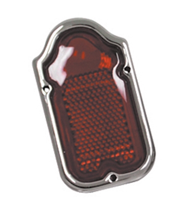 Picture of TAILLIGHT LENS ONLY FOR V-FACTOR TOMBSTONE TAILLIGHT ASSEMBLIES FOR 1947/1954 MODELS
