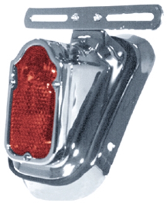 Picture of V-FACTOR 12 VOLT TOMBSTONE TAILLIGHT WITH MOUNT FOR FL STYLE REAR FENDER  