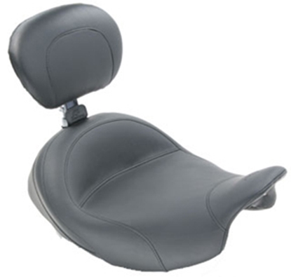 Picture of WIDE SOLO SEAT WITH DRIVER BACKREST FOR ROAD KING