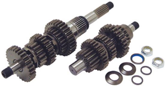Picture of V-FACTOR 5 SPEED TRANSMISSION GEAR SET WITH SHAFTS FOR BIG TWIN