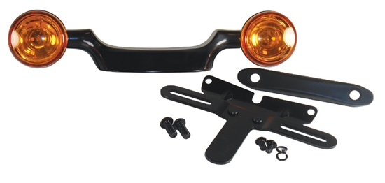 Picture of V-FACTOR BULLET TURN SIGNAL BAR & LICENSE PLATE RELOCATION KIT FOR BIG TWIN