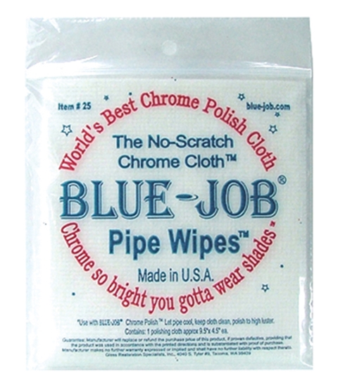 Picture of NO SCRATCH PIPE WIPES CHROME CLOTH