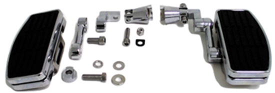 Picture of V-FACTOR ADJUSTABLE PASSENGER MINI FOOTBOARD KITS FOR SOFTAIL & FXR