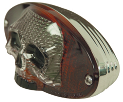 Picture of V-FACTOR 12 VOLT SKULL CATEYE TAILLIGHT FOR CUSTOM USE