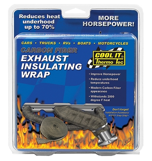 MID-USA Motorcycle Parts. EXHAUST INSULATING WRAP FOR HEADER PIPES