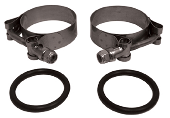 Picture of AIRCRAFT TYPE MANIFOLD CLAMPS FOR BIG TWIN & SPORTSTER