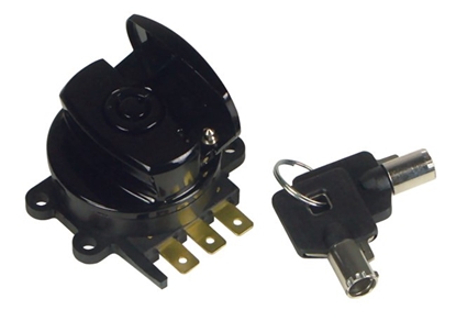 Picture of V-FACTOR ROUND KEY IGNITION/LIGHT SWITCHES FOR BIG TWIN