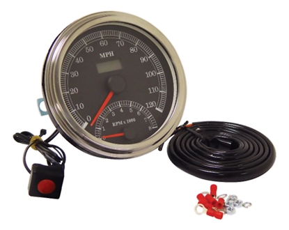 Picture of V-FACTOR ADJUSTABLE CALIBRATION SPEEDOMETERS FOR FAT BOB DASH