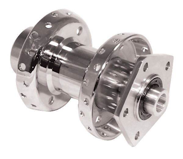AJ'S 3450 Aluminum Hubs Double Flanged 0-80 Threaded from Mid-America Raceway