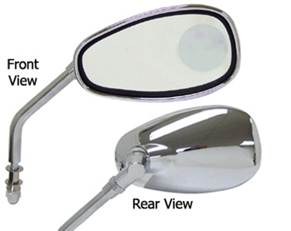 Picture of V-FACTOR MIRRORS WITH INSET MAGNIFIER LENS FOR  ALL MODELS