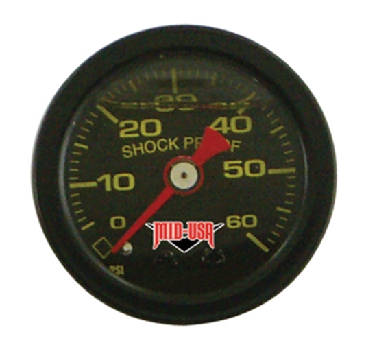 Picture of PRESSURE GAUGES WITH MID-USA LOGO FOR CUSTOM USE