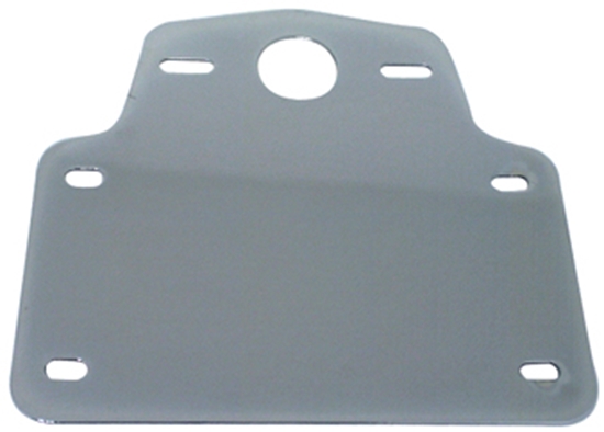 Picture of LICENSE BACKING PLATE WITH TAILLIGHT MOUNT FOR CUSTOM USE