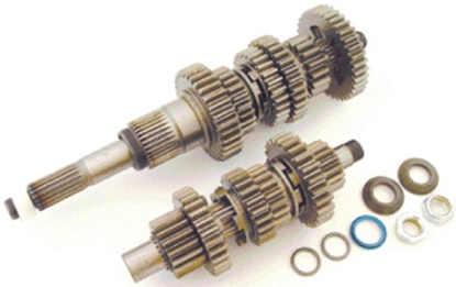 Picture of 6 SPEED TRANSMISSION GEAR SET WITH SHAFTS FOR BIG TWIN