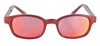 Picture of KD SUNGLASS FIRE RED FRAME/ RED MIRROR LENS
