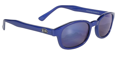 Picture of KD SUNGLASS ICE BLUE FRAME/BLUE MIRROR LENS