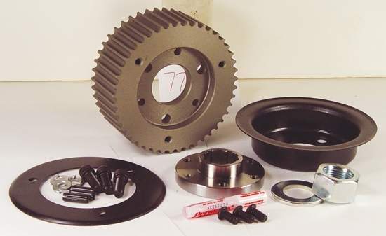 Picture of 8MM BOLT-IN ENCLOSED PRIMARY BELT DRIVE KITS WITH CLUTCH FOR BIG TWIN 4 & 5 SPEED MODELS