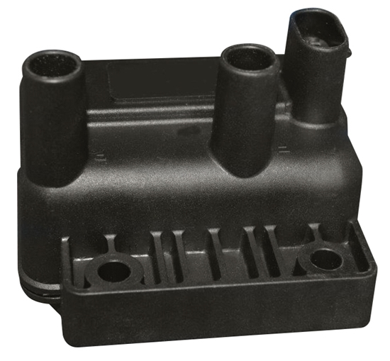 Picture of COIL, 12 VOLT, BLACK FITS FLH MODELS 1999-2001 WITH EFI, HD 31639-99