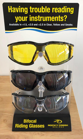 Picture of RIDING GLASSES WITH BIFOCAL LENSES