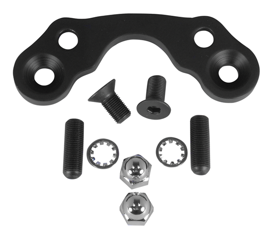 Picture of HANDLEBAR RISER ADAPTER KIT FITS SPRINGERS, 3.5" CENTERS BLACK