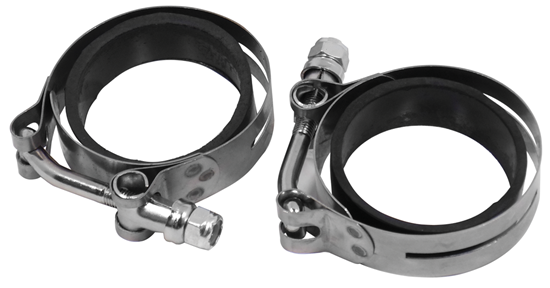 Picture of V-FACTOR INTAKE MANIFOLD CLAMPS WITH SEALS FOR  BIG TWIN & SPORTSTER