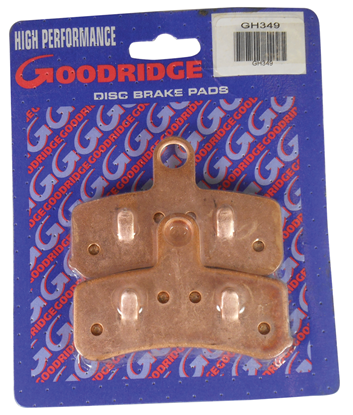 Picture of BRAKE PADS, SINTERED, FRONT ST (EX SPRGR) 08/14,DYNA 08/L* RPLS HD 44082-08