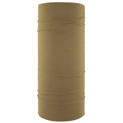 Picture of MOTLEY TUBE, SOLID COYOTE TAN SOFT POLYESTER ZAN# T293