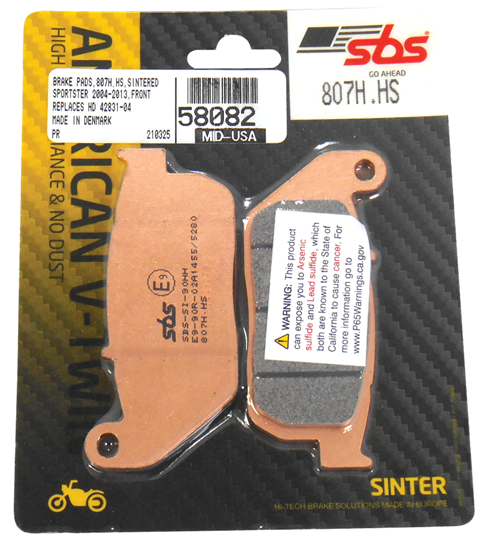 Picture of OE STYLE BRAKE PADS FOR BIG TWIN & SPORTSTER