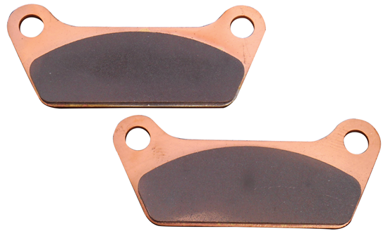 Picture of BRK PADS,SEMI-METALLIC STYLE 6 FLH 1981/1984 FLT 1980/1985 REAR RPLS HD 43957-80 SINTERED