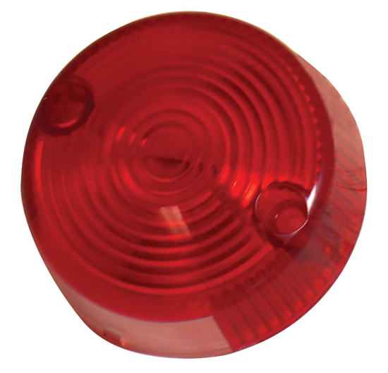 Picture of TAILIGHT LENS, REPLACEMENT LENS FOR 11255/11257/11258/ 11259/11261, RED PLASTIC