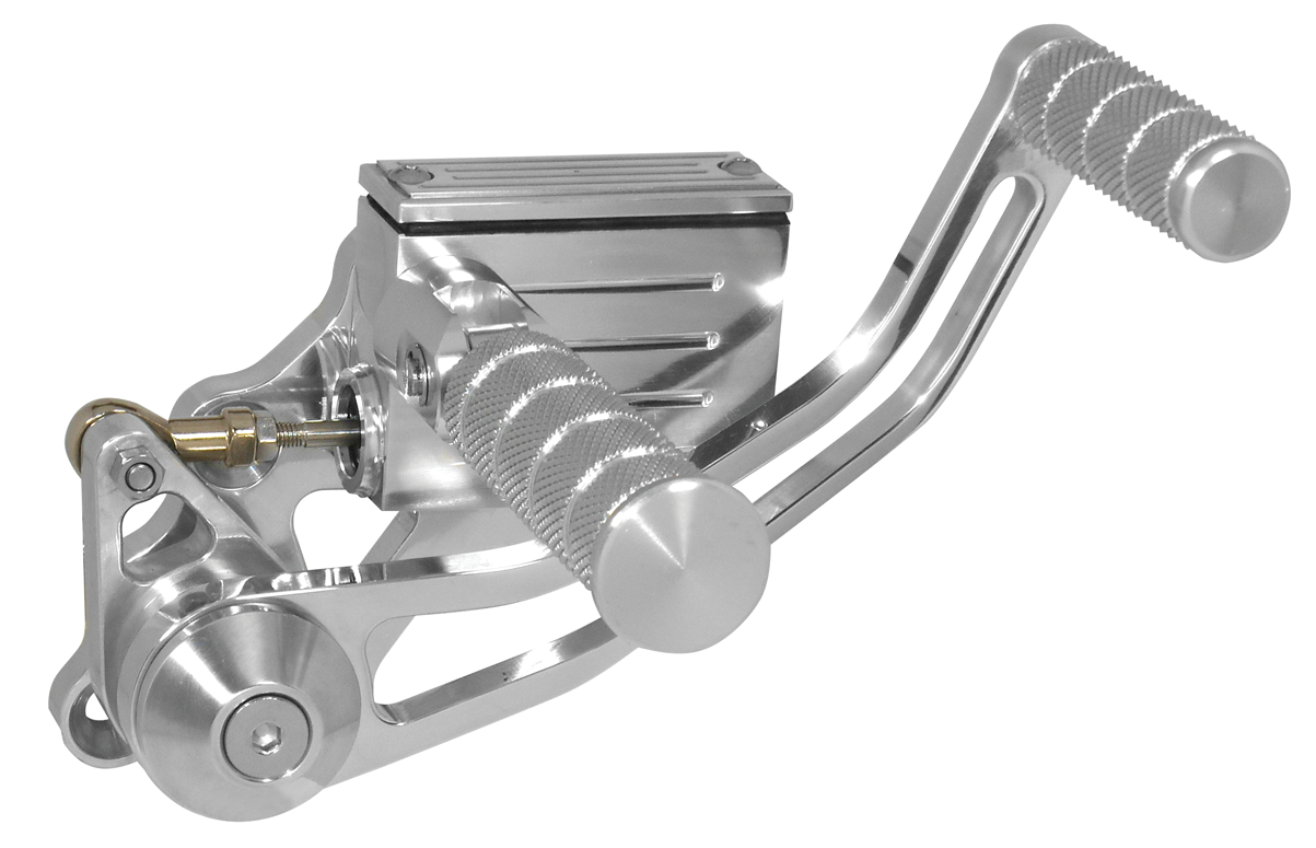 MIDUSA Motorcycle Parts. FORWARD CONTROLS, POL. BILLET USE ON 2000/2017 ST MODELS STD LENGTH KIT