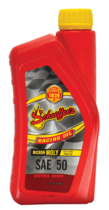 Picture of SCHAEFFER'S MICRON MOLY RACING OIL