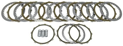 Picture of PERFORMANCE CLUTCH KIT USE ON 2017/L* BT W/ 3 SPG CL INCLUDES FRICTIONS,STEELS,SPG