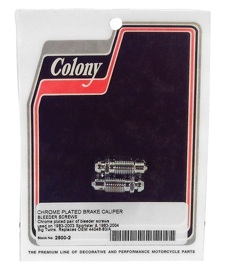 Picture of BRAKE CALIPER BLEEDER SCREWS FOR BIG TWIN AND SPORTSTER