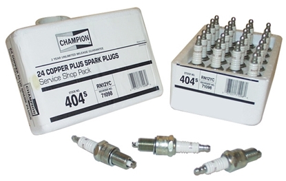 Picture of SPARK PLUGS CHAMPION RA8HC TWIN CAM, TOURING,TRIKES,SOFTAIL MDLS SHOP PACK OF 24,RPLS 31600012