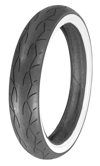 Picture of VEE RUBBER TWIN VRM-302 SERIES WHITE SIDEWALL TIRES