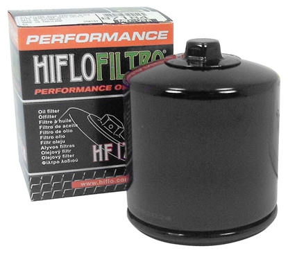 Picture of OIL FILTER HIGH PERFORM BLACK FITS SPORTSTER MDLS 2021/L RPLS HD 62700280