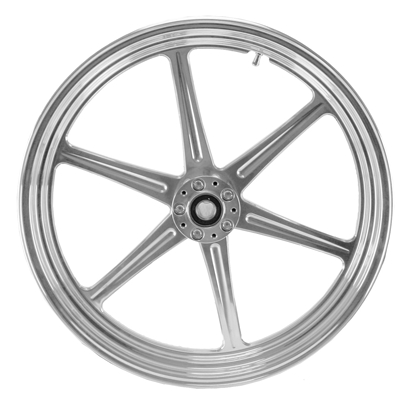 Picture of REVOLVER WHEEL,POLISHED 21"X 3.5",SINGLE DISC 25MM BEARINGS