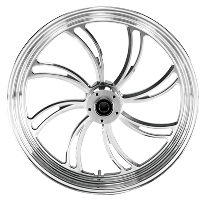Picture of VORTEX WHEEL,POLISHED 21"X 2.15" FRONT SINGLE DISC 25MM BEARINGS