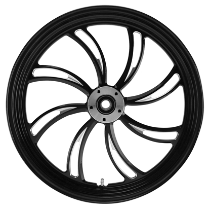 Picture of VORTEX WHEEL,BLACK CUT 18"X 5.5" REAR,25MM BEARINGS