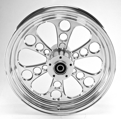 Picture of KOL KAT WHEEL,POLISHED 18"X 5.5" REAR,25MM BEARINGS