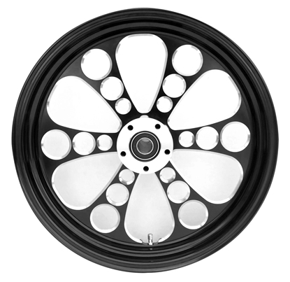 Picture of KOOL KAT BLACK CUT WHEEL 21"X 2.15" FRONT,SINGLE DISC 25MM BEARINGS
