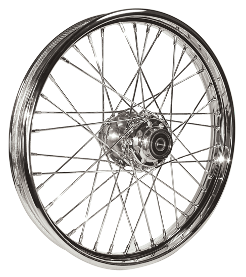 Picture of 40 SPOKE WHEEL,21" X 3.25" CP FXST & FXDWG 2000/2006 TUBELESS RIM