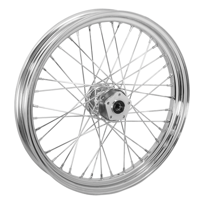 Picture of COMPLETE 23" FRONT 40 SPOKE WHEELS FOR BIG TWIN